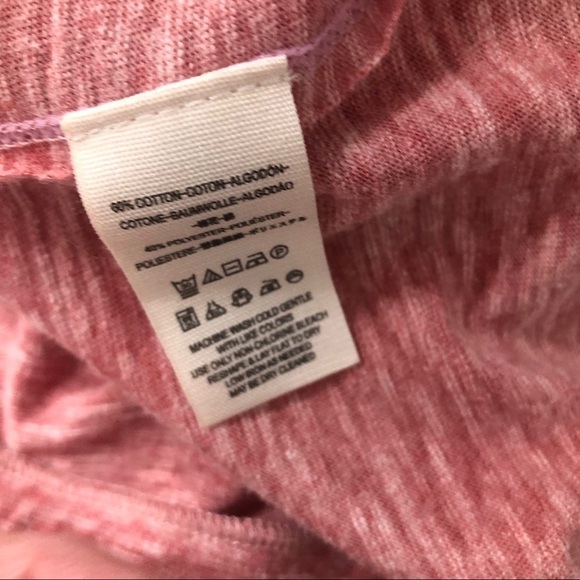 FREE People Women's Light Cowl Neck Space Dye Top - Picture 10 of 10